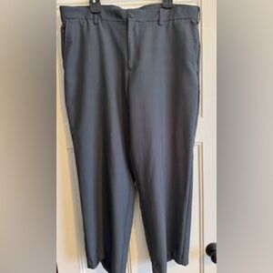 Izod Men's performance golf pants dark gray 38x30